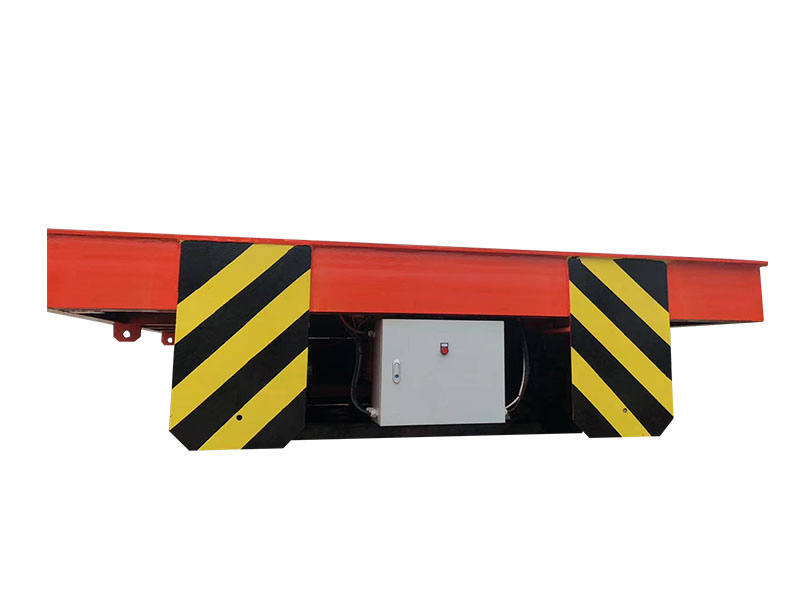 100噸低壓路軌導(dǎo)電電動(dòng)平板車(chē)